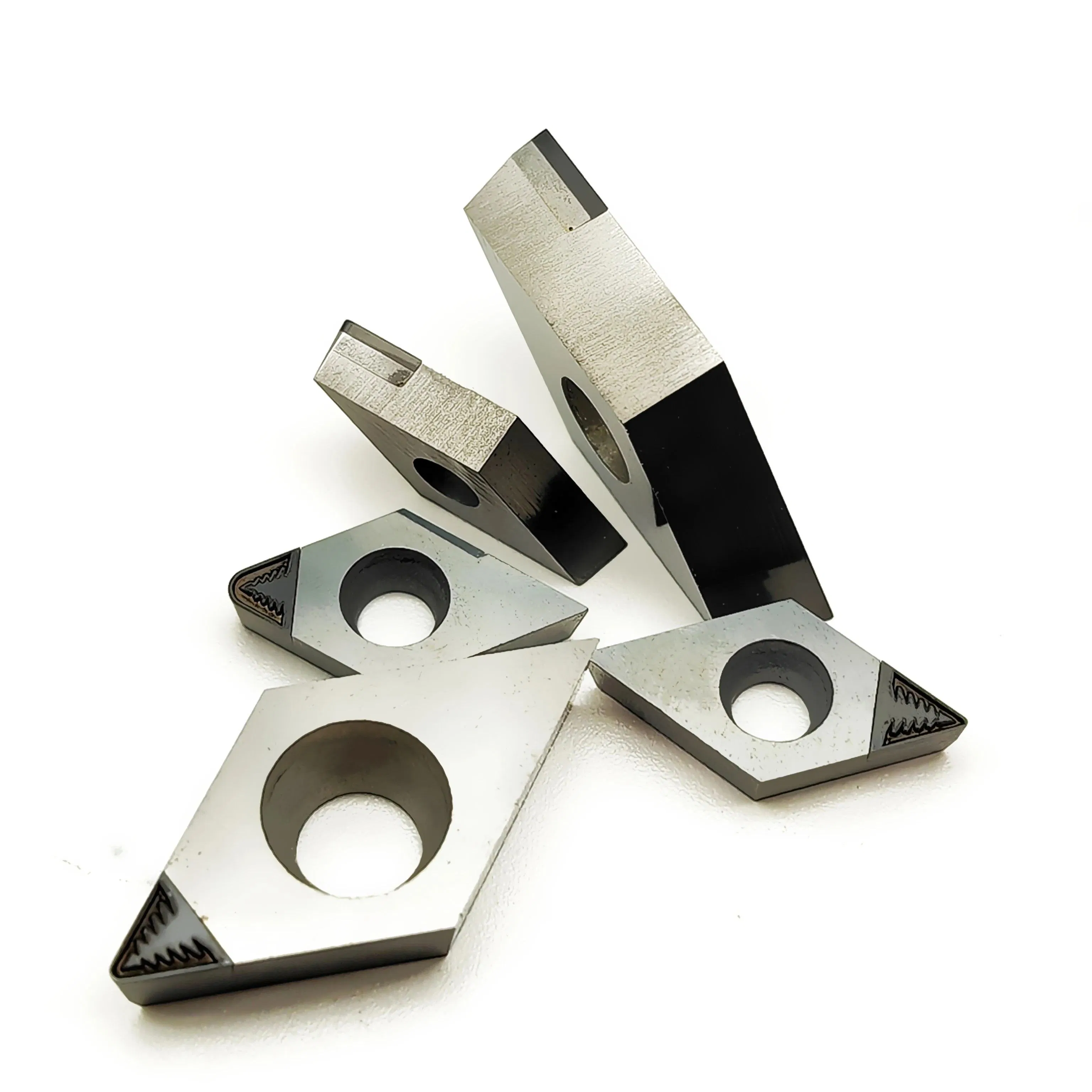 CBN Insert for Cylindrical Turning, PVD Coated for HRC20-70