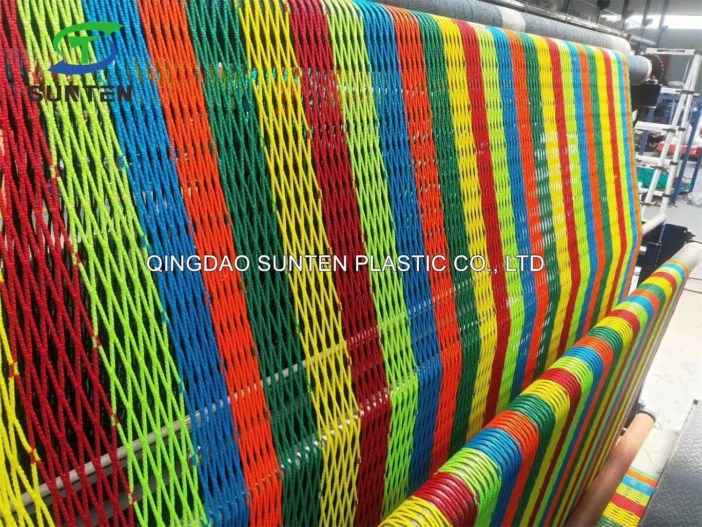 Filet d'escalade en polyester sans nœuds, filet de conteneur, filet antichute, filet de sécurité pour les chantiers de construction, parc d'attractions