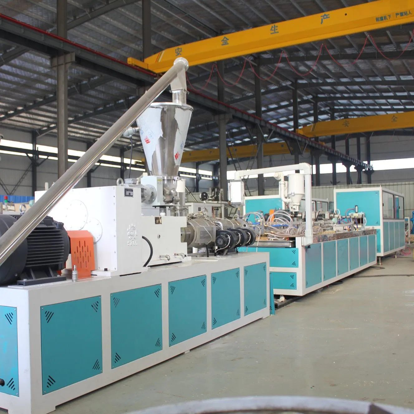UPVC-Profil-Extrusionslinie für langlebige Kunststoffprofile