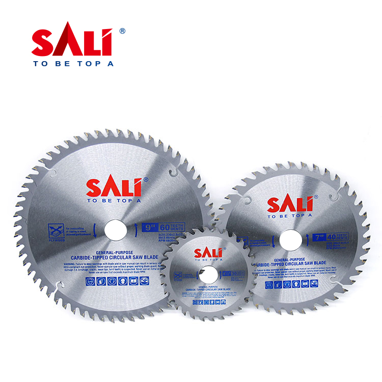 Sali 24-120 Teeth Circular T. C. T Saw Blade for Wood or Aluminum Cutting
