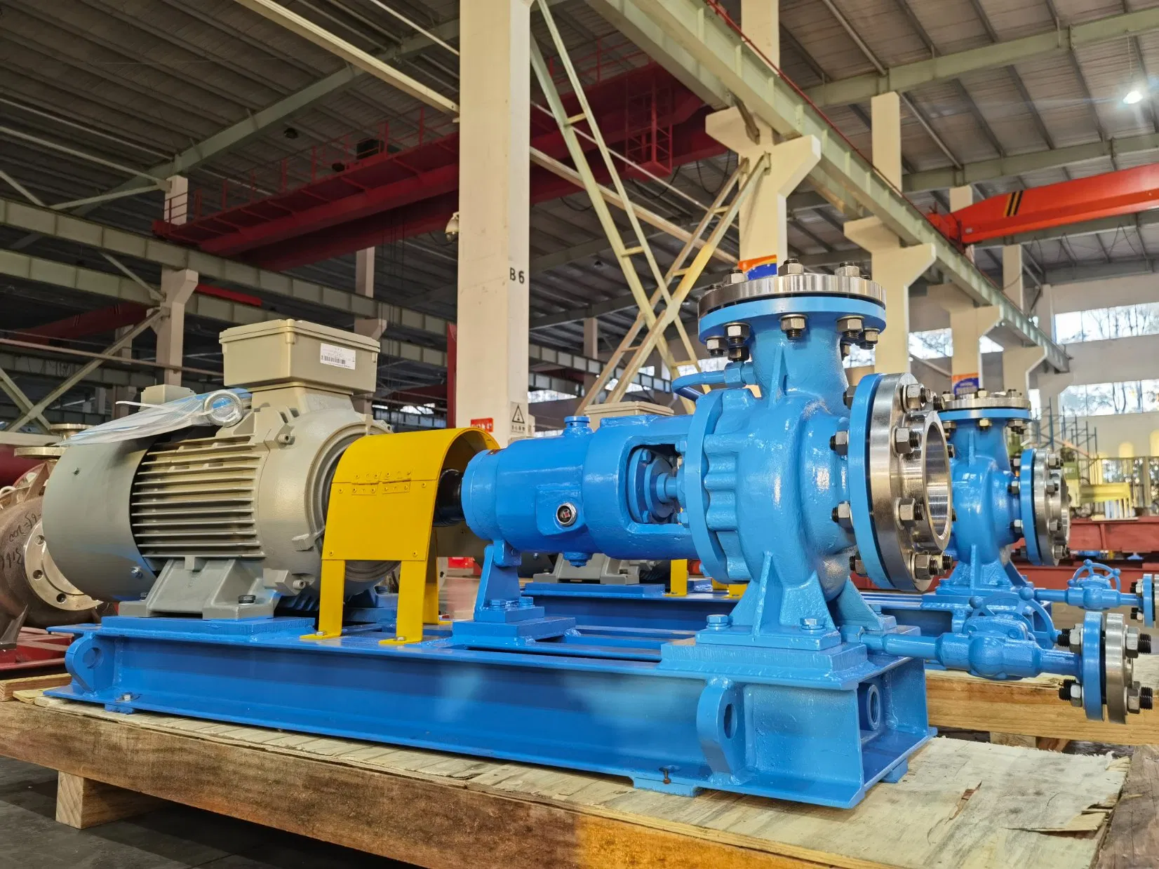 Horizontal Single-Stage Haishi Industrial Sewage Vertical Chemical Process Pump