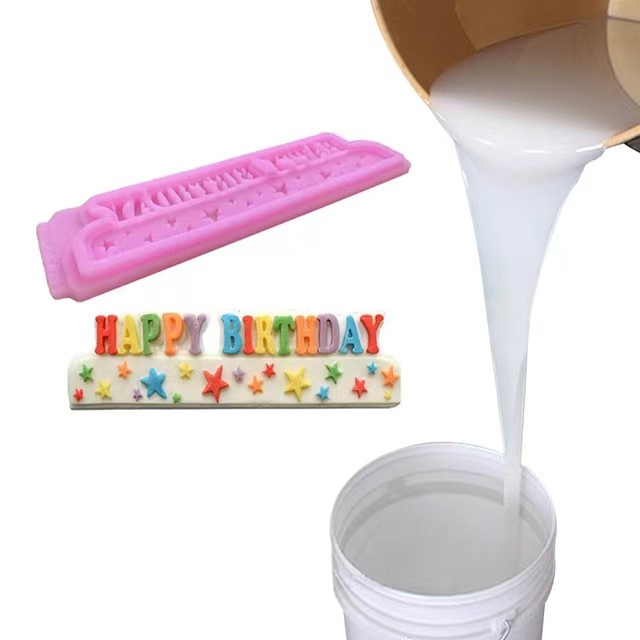 Food Grade Platinum Liquid Silicone Rubber for Chocolate Candy Cake Moulding RTV2