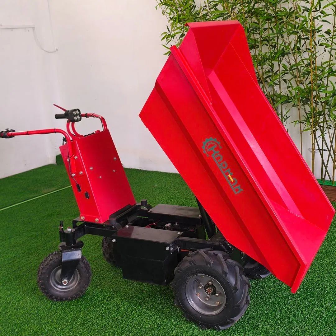 Kndmax 1300*680*500 500kgs Lader 48V 32ah Vielseitiger Mehrzweck-Elektro-Mini-Dumper mit CE-Zertifizierung
