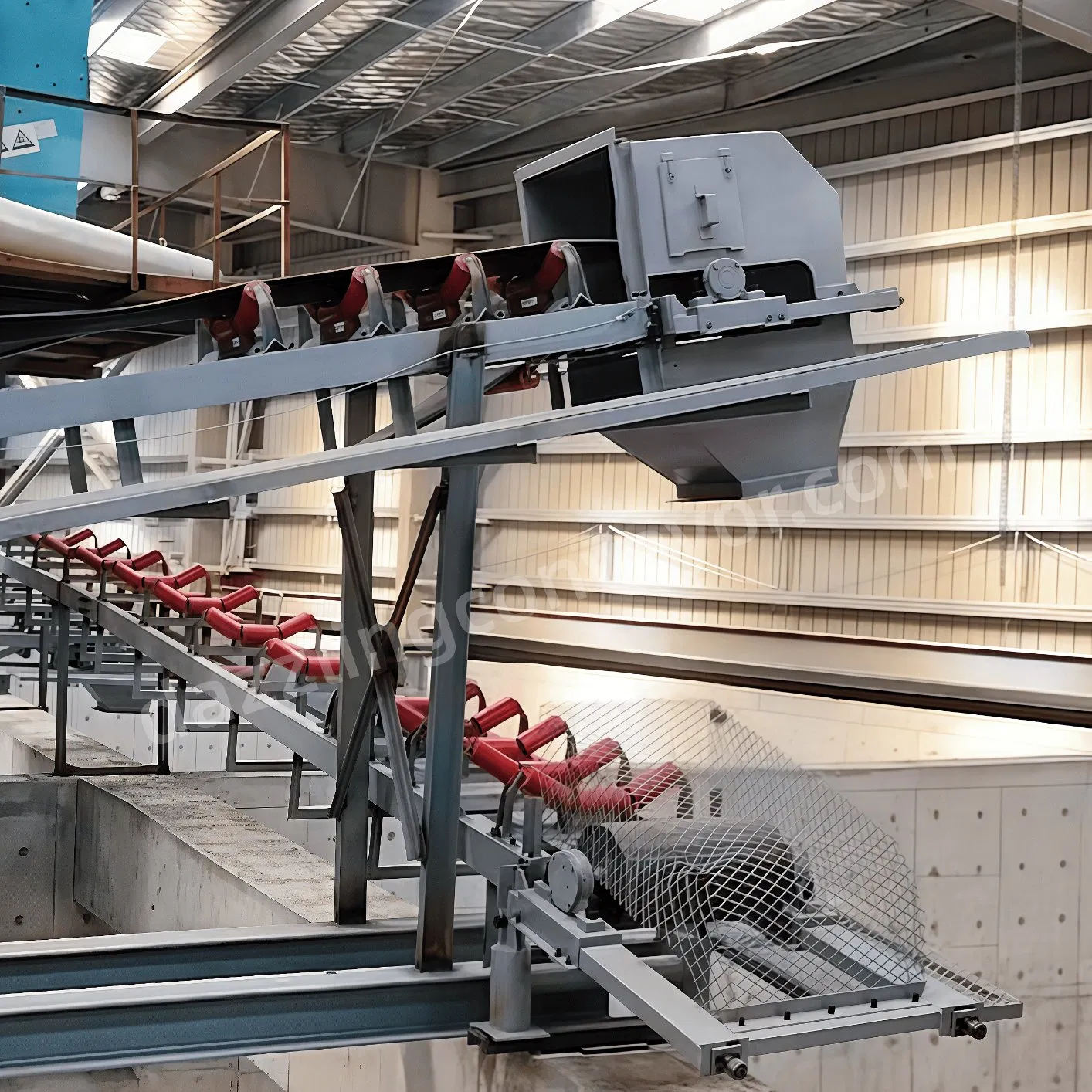 High Capacity Heavy Duty Belt Conveyor for Mine Processing Line