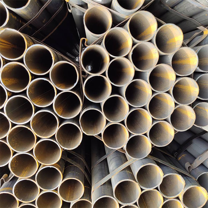 Tubería soldada de acero al carbono de alto rendimiento con certificación ISO 9001