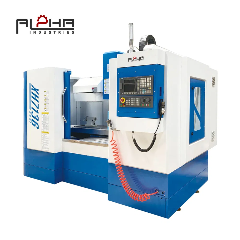 VMC CNC Industrial Vertical Machine Center Lathe for Cutting Engraving Milling Turning Boring Grinding with Heavy-Duty Structure
