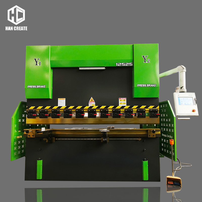 WG67K 100T 2500mm TP10S CNC Press Brake Torsion Shaft Servo Hydraulic Bending Machine
