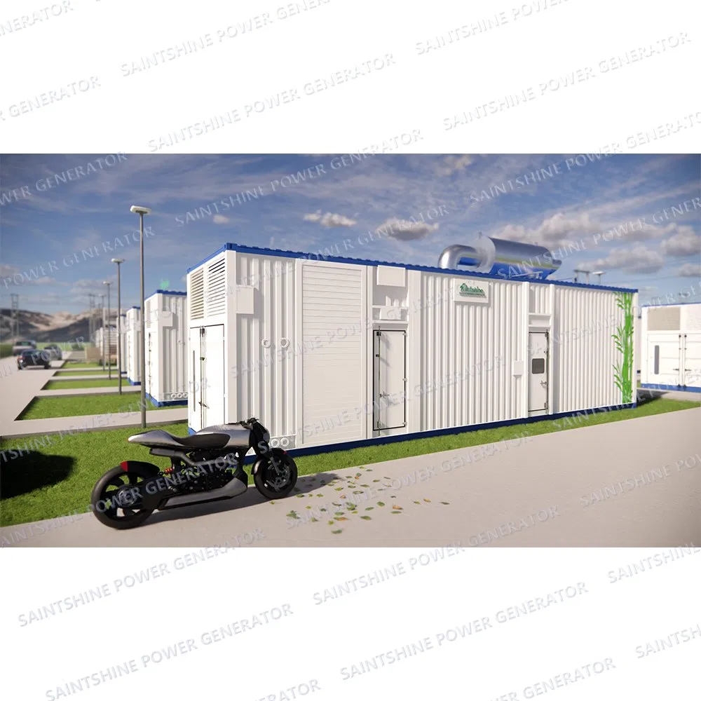 Saintshine Silent Type Containerized 880kw 960kw 1000kw 20hq 40hq Container Power Diesel Generator Genset