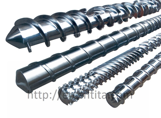 Tornillo para máquina de hilatura POY FDY de extrusora