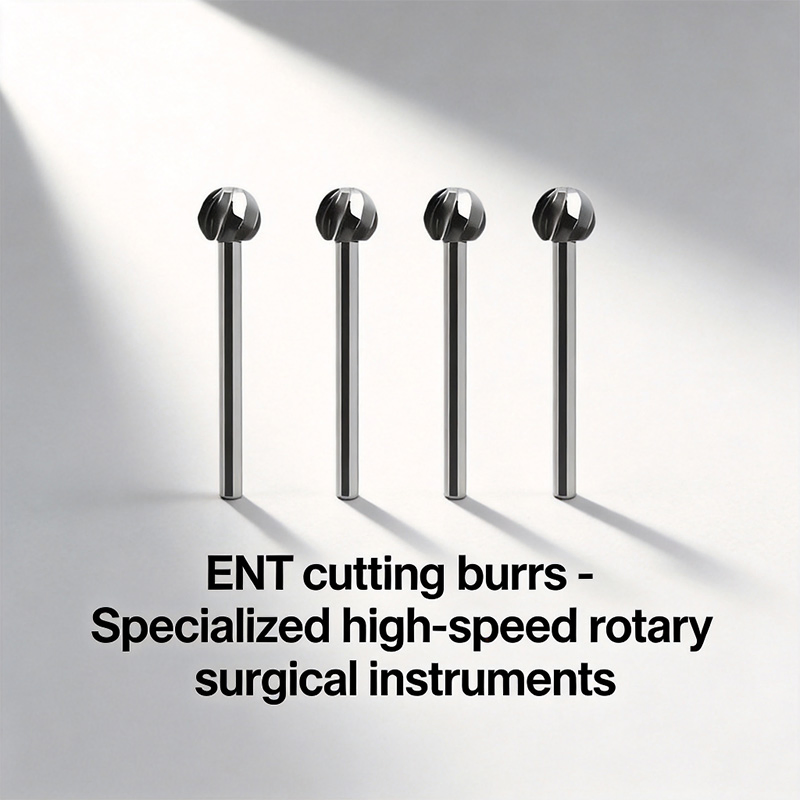 Stainless Steel Orthopedic Ball Drill Rose ENT Cutting Bur Neuron Drill