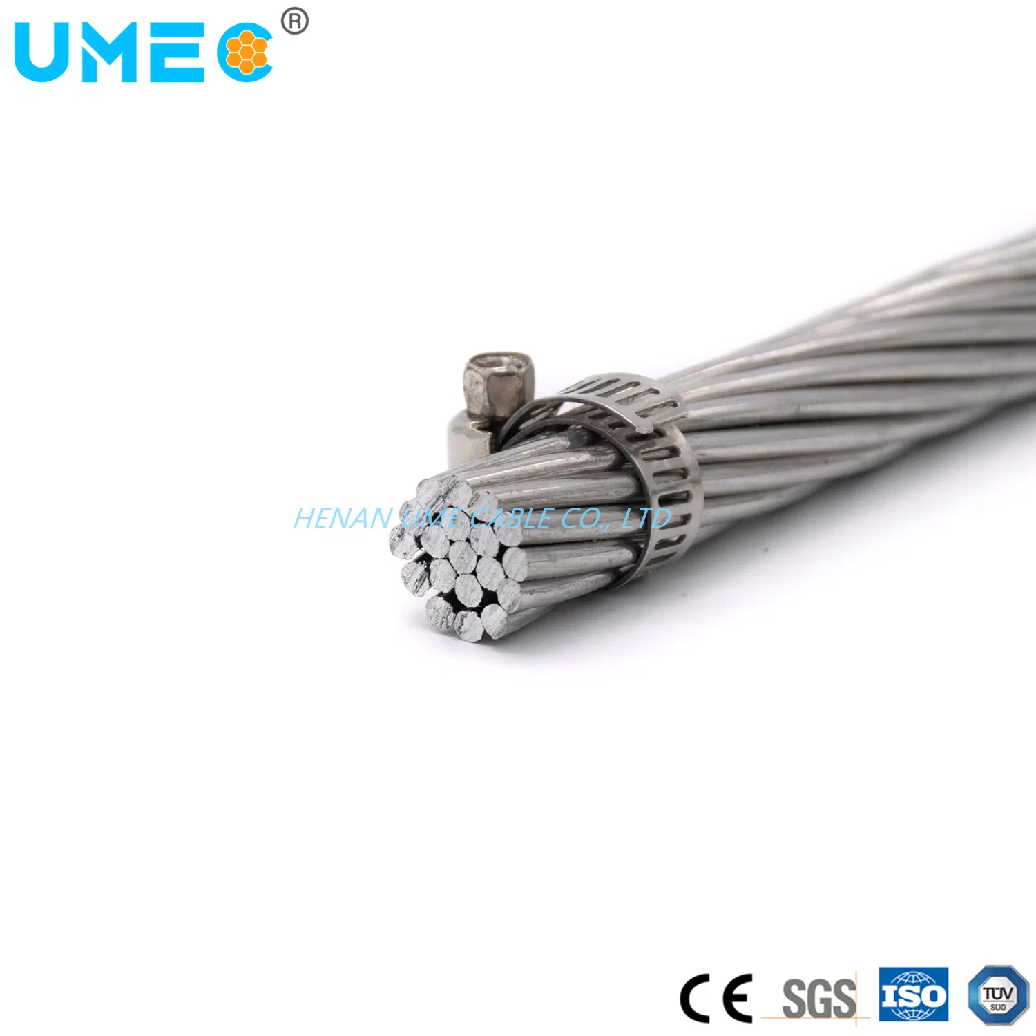 6201 Bare All Aluminum Alloy Conductor AAAC Electric Cable 25mm2 50mm2 70mm2 95mm2 120mm2 150mm2 240mm2 Power Cable