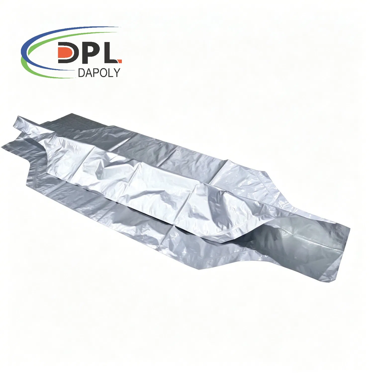 Laminated Heat Sealed Aluminum Foil FIBC Baffle Type Stackable Bulk Bag with Spout Top