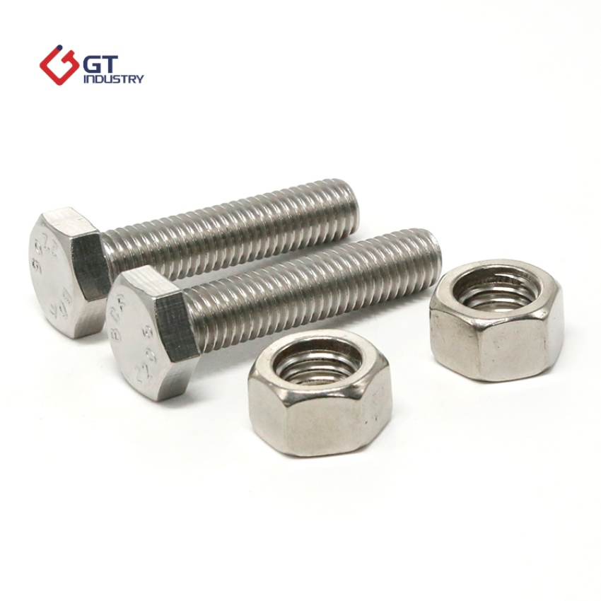 HDG Kohlenstoffstahl Sechskantschraube Edelstahl A4 70 A2 70 Super Duplex S32750 32760 2507 2205 660 M10 M20 M33 M8
