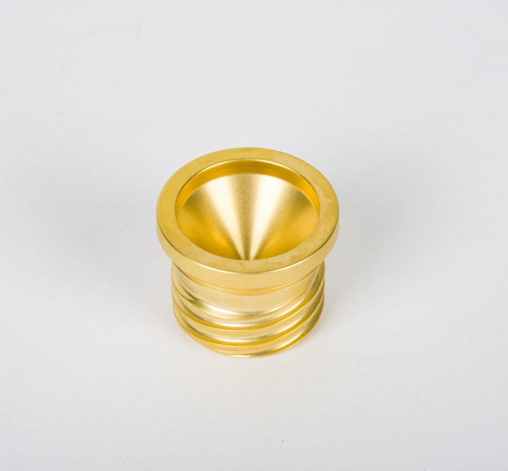 High Precision Brass CNC Machining Service for Electropolished Bowl Parts with Custom Sizes