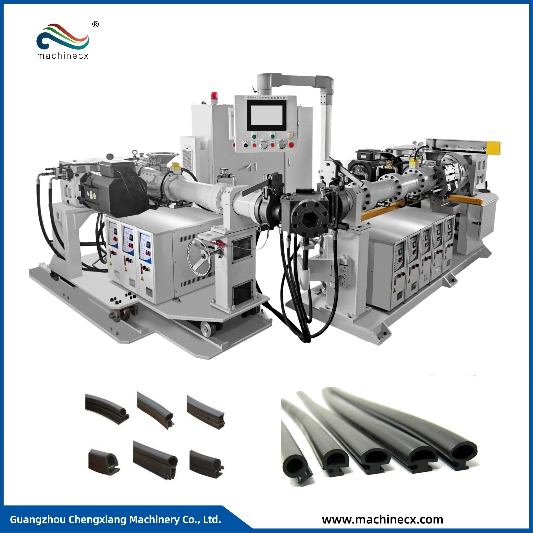 Rubber Sealing Strips Production Line / Weather Strips Making Machine