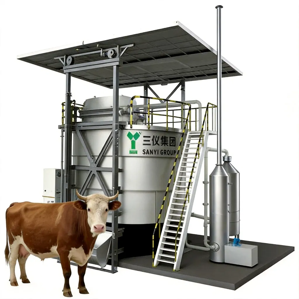 Fermentation Equipment for Poultry Farm Waste to Organic Fertilizer Machine