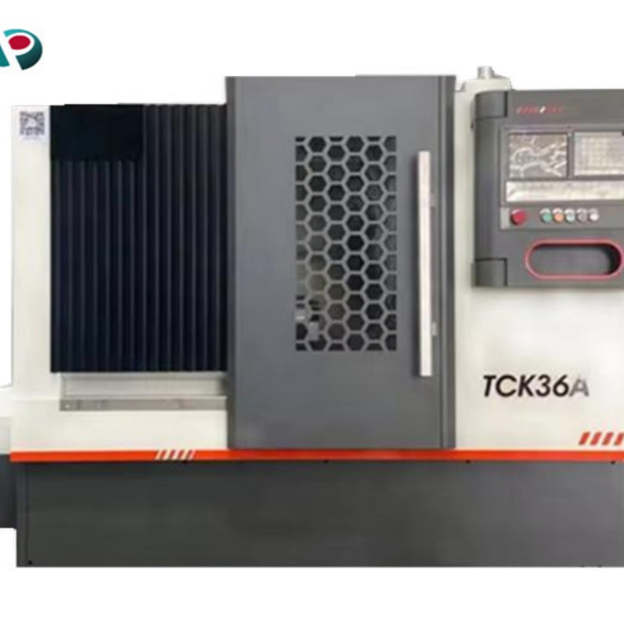 CNC-Schrägbett-Drehmaschine Metall-Drehmaschine TCK36A