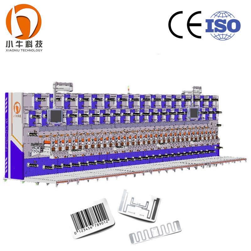 Automatic High Speed Rotary Die Cutting Machine for RFID Tags, Labels, Barcoding, Laminating, Embossing