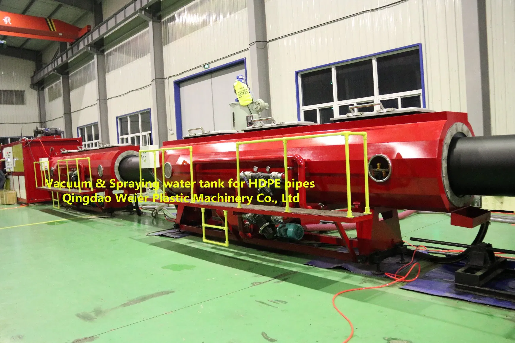 Plastic HDPE PE Pipe Extrusion Production Line