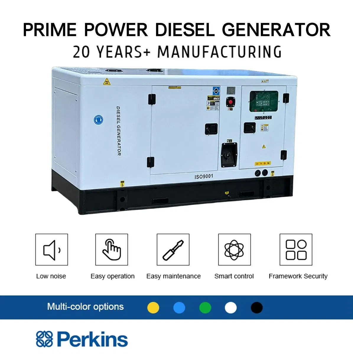 Eeda Power 20kw 30kw 40kw 3phase Industry Silent Diesel Power Generator