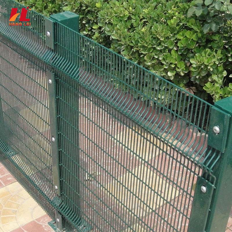 Premium 358 Anti Climb Clear View Security Mesh Fencing for High Protection Perimeter Applications