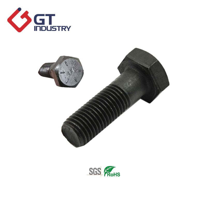 Высокопрочный тяжелый полурезьбовой A307 A490 цинковый класс 10.9 HDG ASTM A193 B7 болты Dacromet B5 B6 B7 B16 хроматный A325 горячеоцинкованный болт с шестигранной головкой