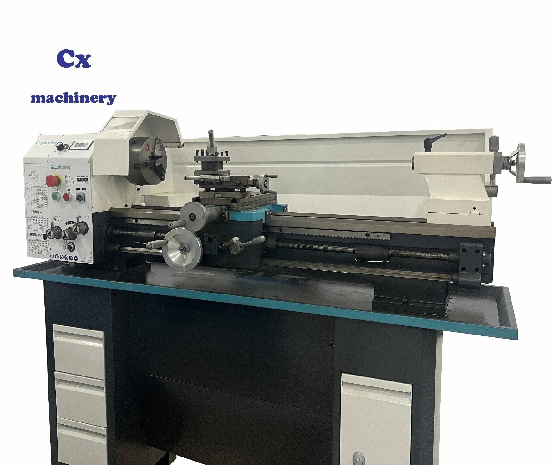 Industrielle konventionelle Mini-Metall-Drehmaschine FC320V*900