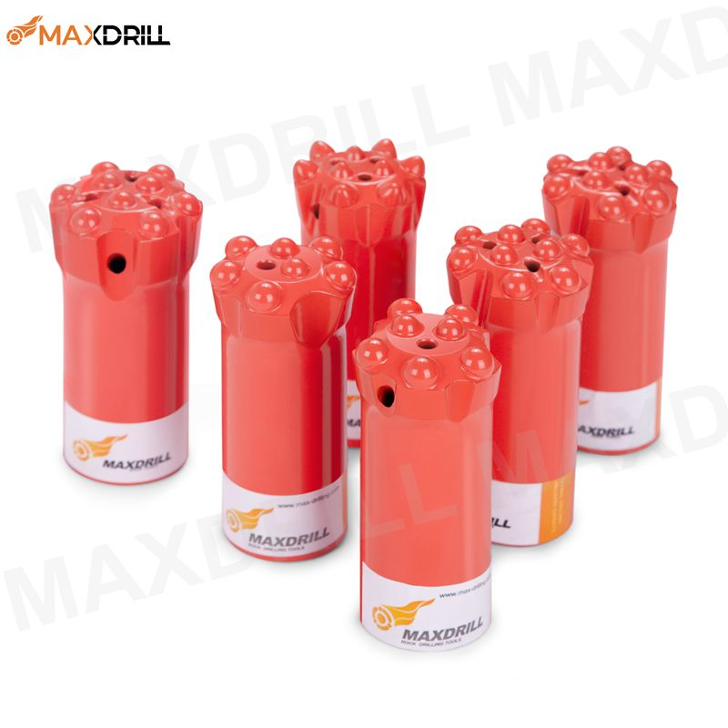 Maxdrill Tophammer T38 64mm Long Hole Drilling Button Bits