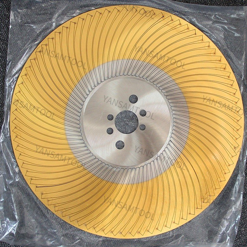 Golden Color M42 HSS Tari Saw Blade Cut for Cockfighting