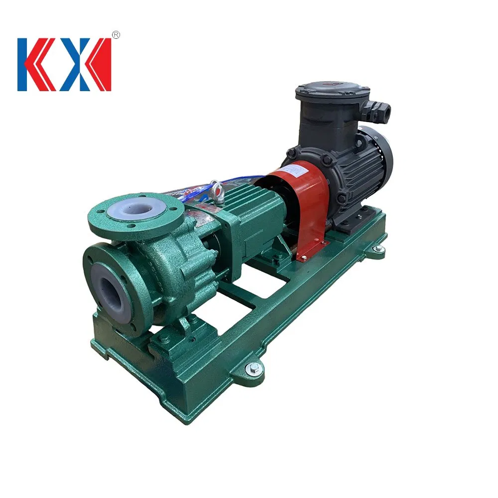 Chemical Centrifugal Pump with Fluoroplastic (F46) Inner Lining