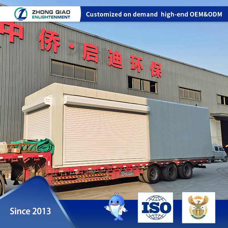 Efficient Mbbr Media Waste Water Treatment System Equipment, Horizontal Tank, Dewatering Machine