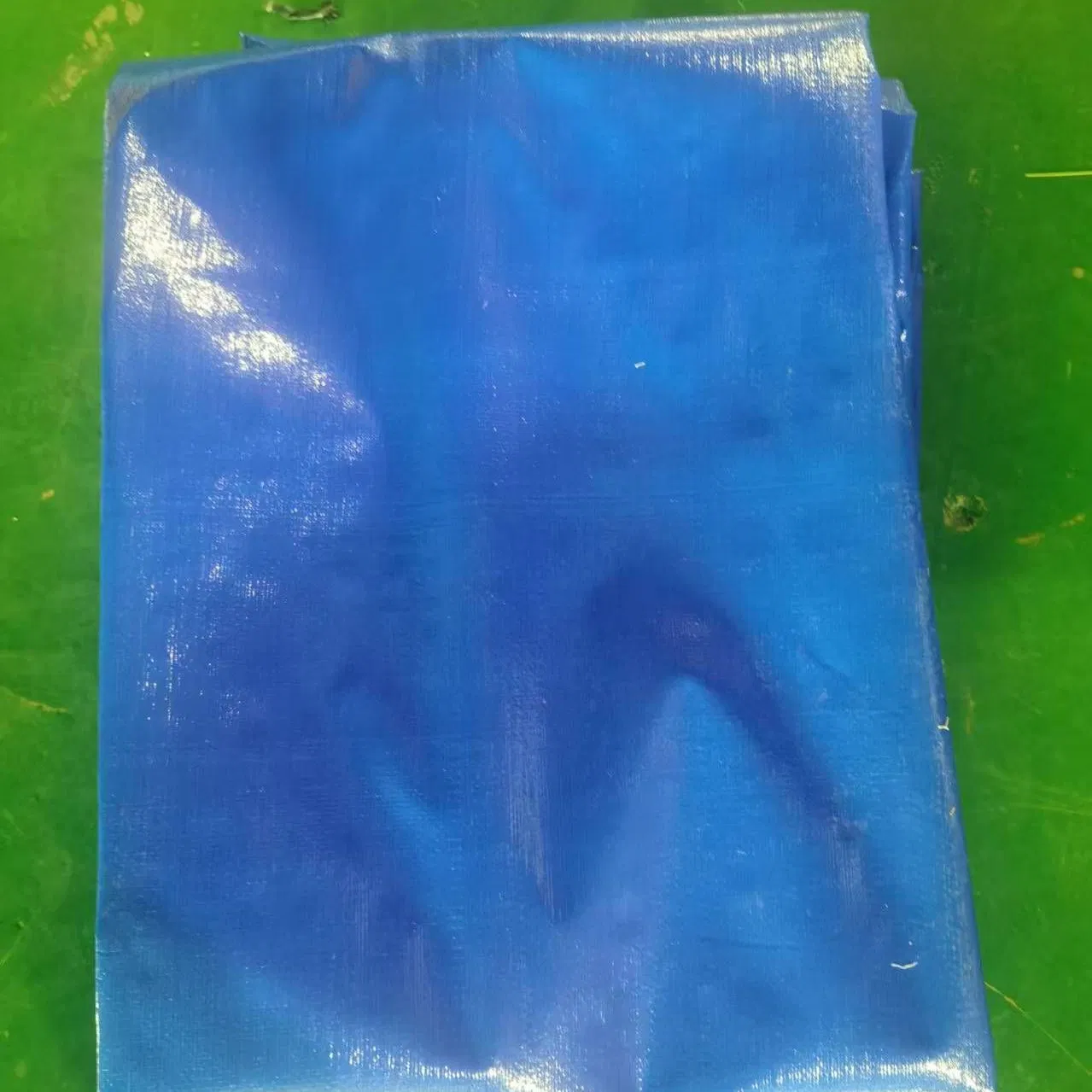 Telo impermeabile blu e argento di qualità premium per esterni