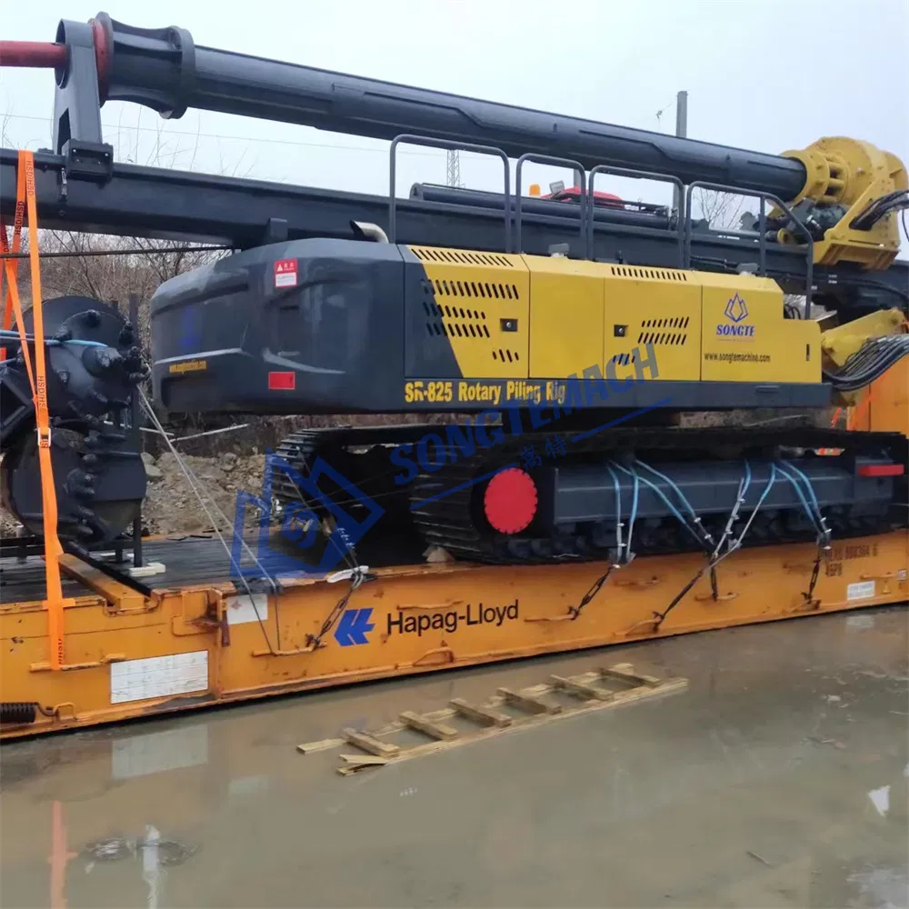 Máquina de pilotes perforados Songte SR815 con certificación CE