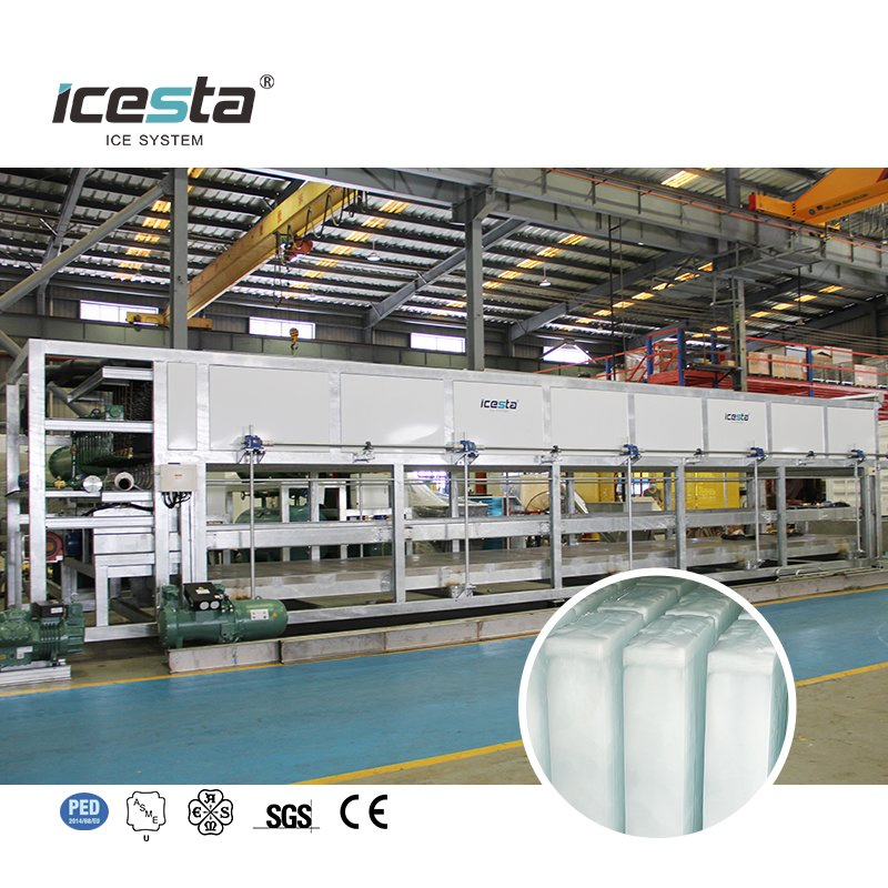 Industrial Ice Block Machine 1T-40T Automatic Water-Cooled