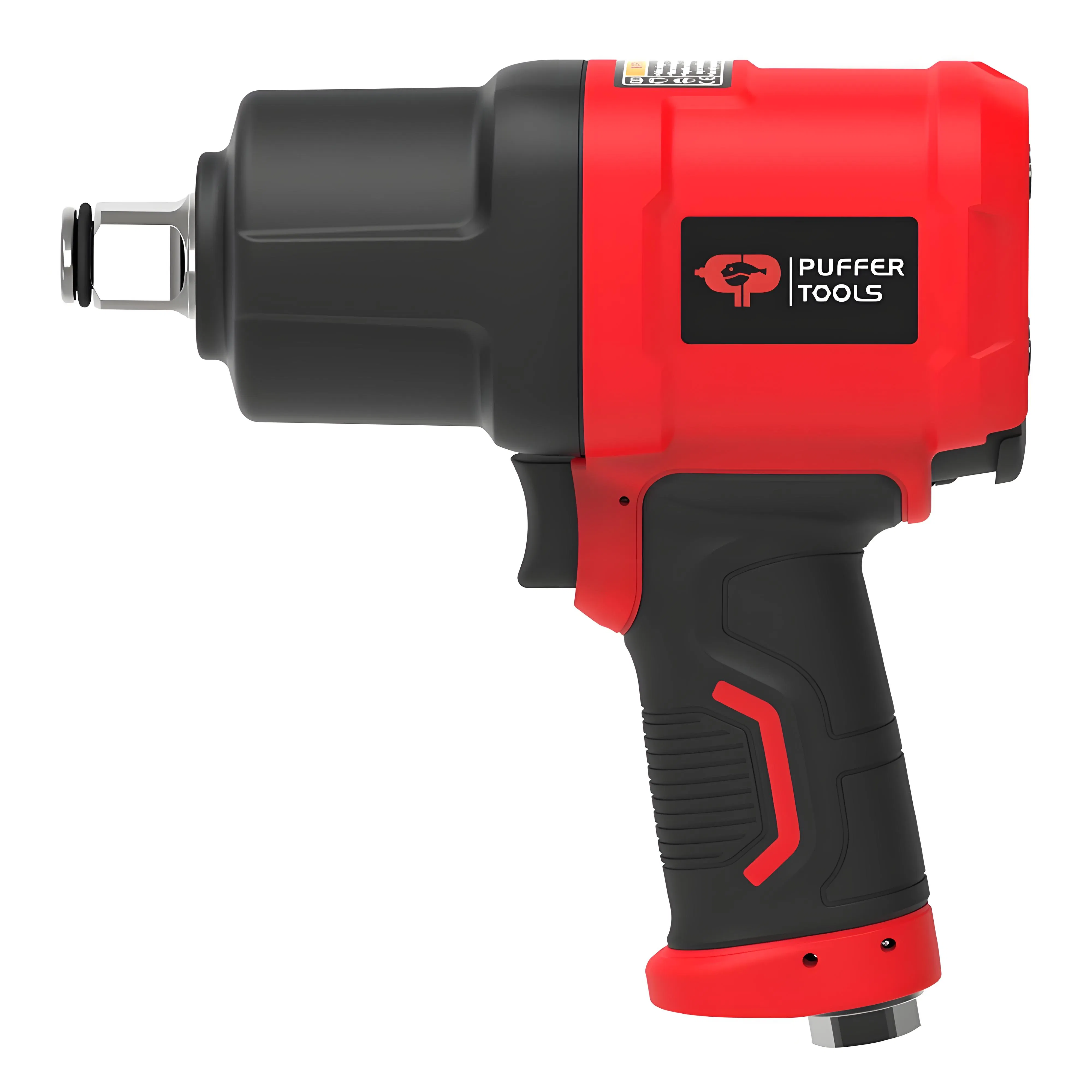 Puffer One-Hand 3/4 Inch Pneumatic Air Impact Wrench for Truck Tire Repair