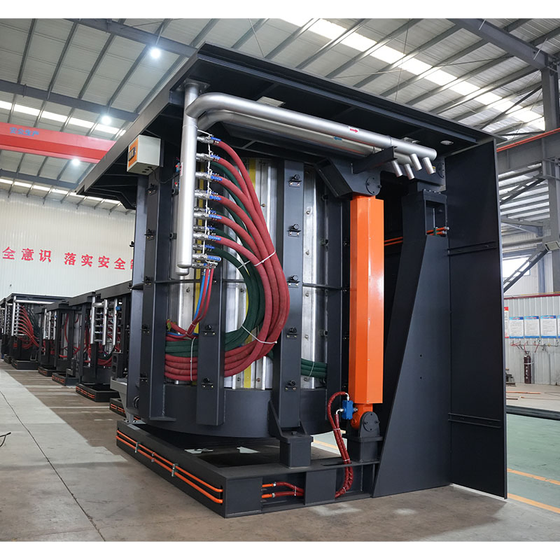 Horno de fusión de oro y plata de frecuencia media eléctrica de 380 V