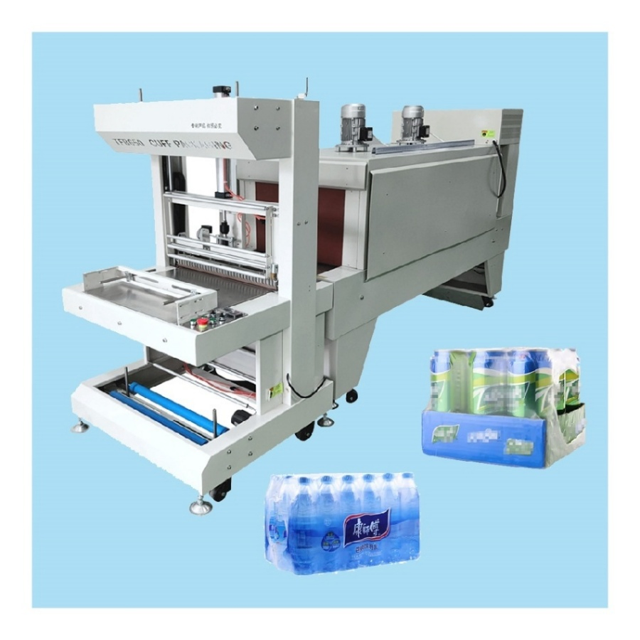 Efficient-Packaging Semi-Automatic Product-Protection PE/PVC/POF Film Semi-Automatic Shrink Wrapping Machine for DVD-Packaging