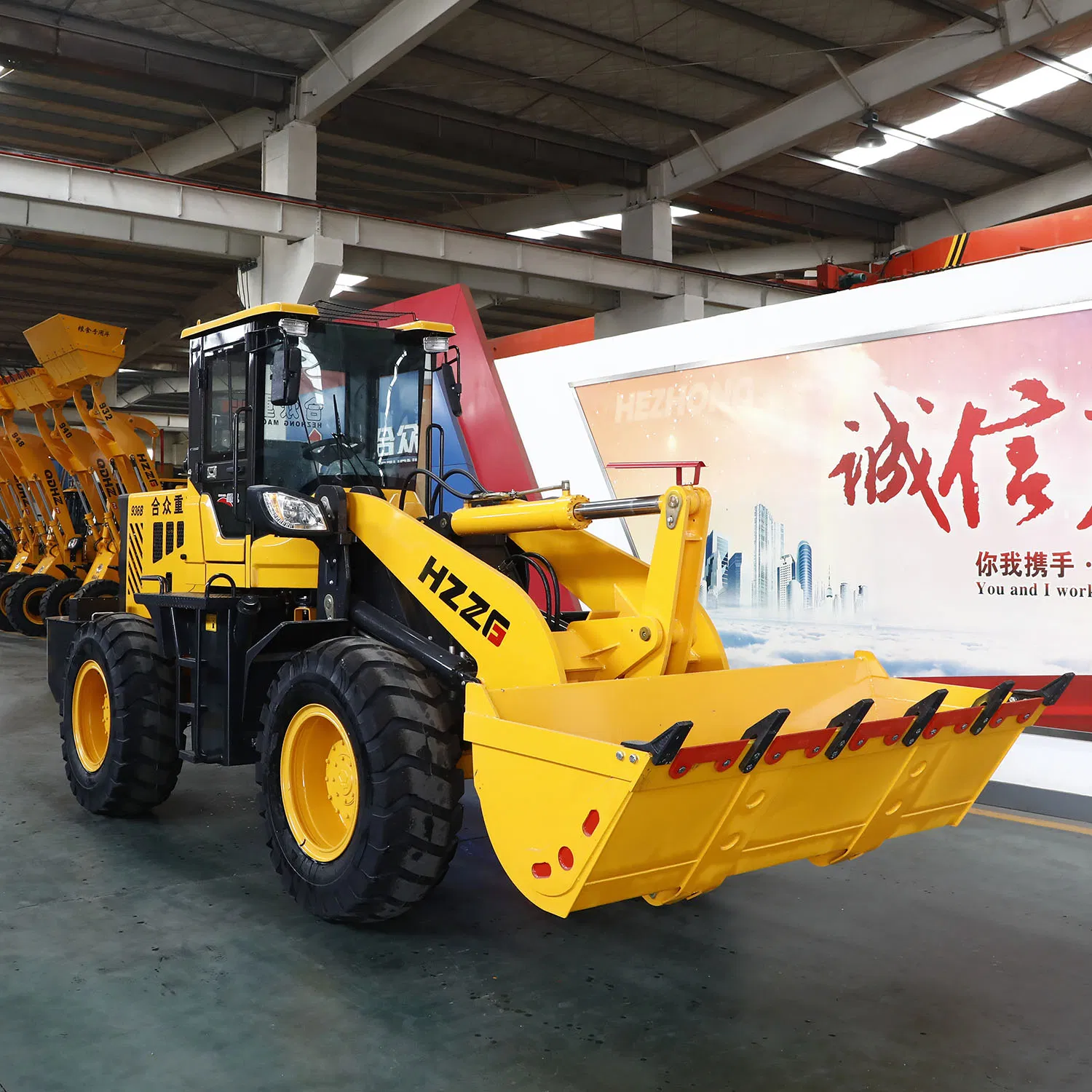 ZL936B 2T Мини-фронтальный погрузчик с CE