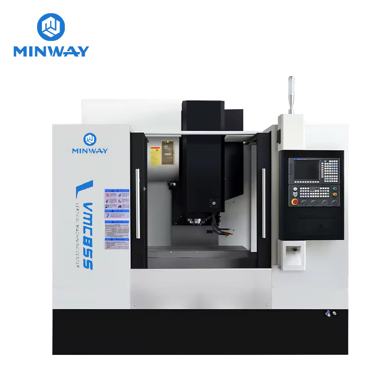 مركز التصنيع العمودي Vmc855 مع وحدة تحكم Syntec CNC وآلة تفريز CNC أوتوماتيكية بخمسة محاور