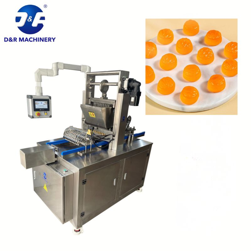 Laboratory Small Depositing Production Machine for Bear Jelly Candy, 80kg/H Capacity