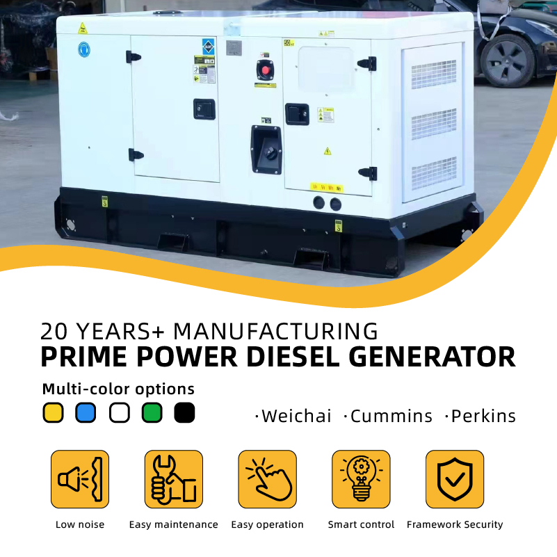 Eeda 100kVA 300kVA with Cummings Weichai Genset Intelligent Diesel Electric Generators Set Price