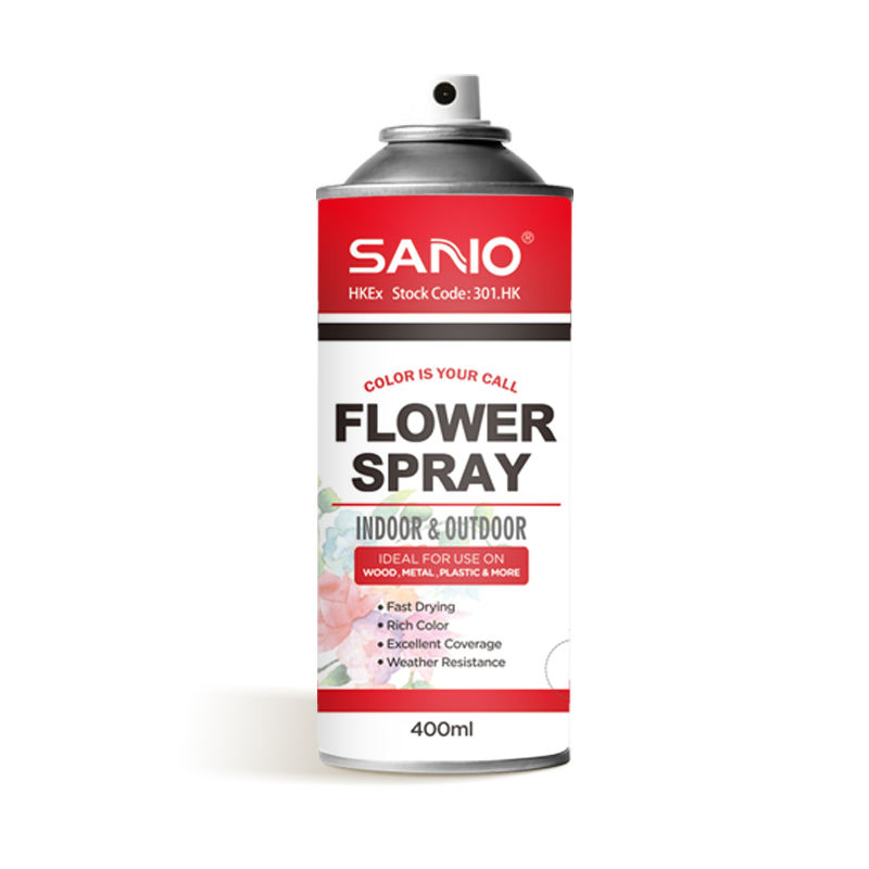Sanvo Water-Based Flower Aerosol Spray Paint Acrylic Resin Road Marking Coating