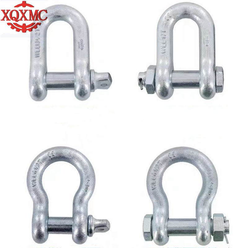 High Strength Alloy Steel Forged Screw Pin Bow Shackle