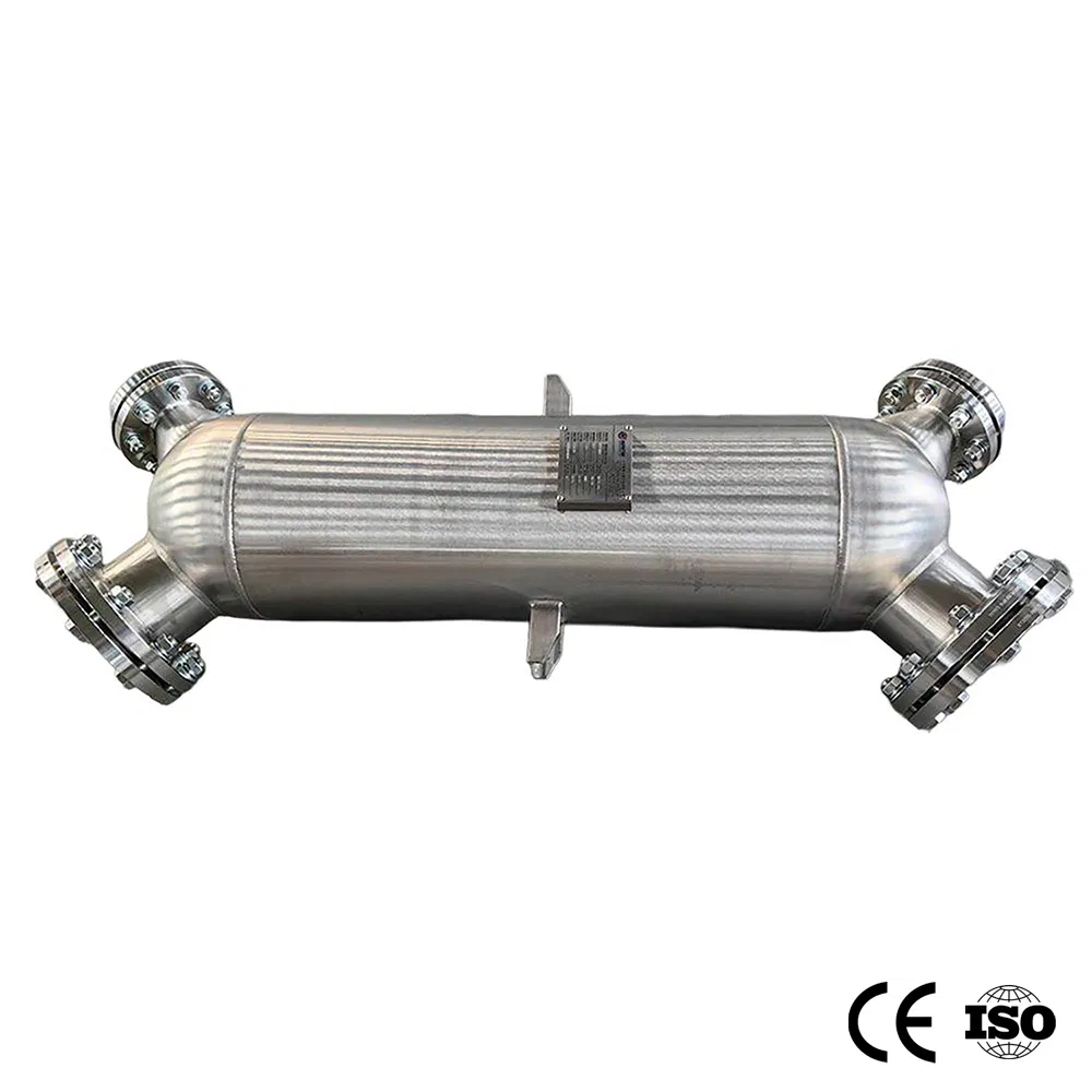 Durable Spiral Coil Exchanger Corrosion Resistant Wound Tube and Shell Spiral Tubular Heat Exchanger for Chemical Petrochemical Energy Paper Food Industry