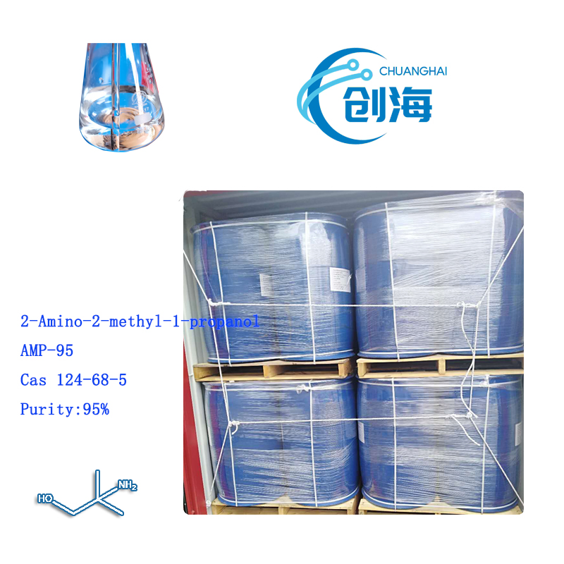 CAS 124-68-5 2-Amino-2-Methyl-1-Propanol Multi-Functional Auxiliary Agent AMP 95