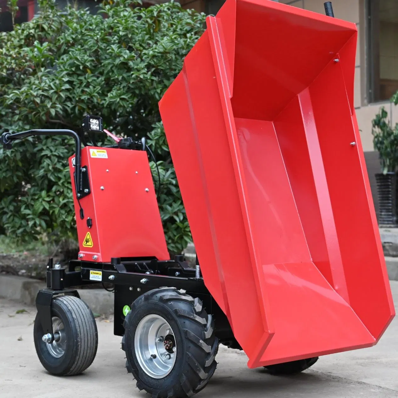 Kndmax CE 500kg Loading 1000W Portable Compact Lightweight Electric Mini Dumper