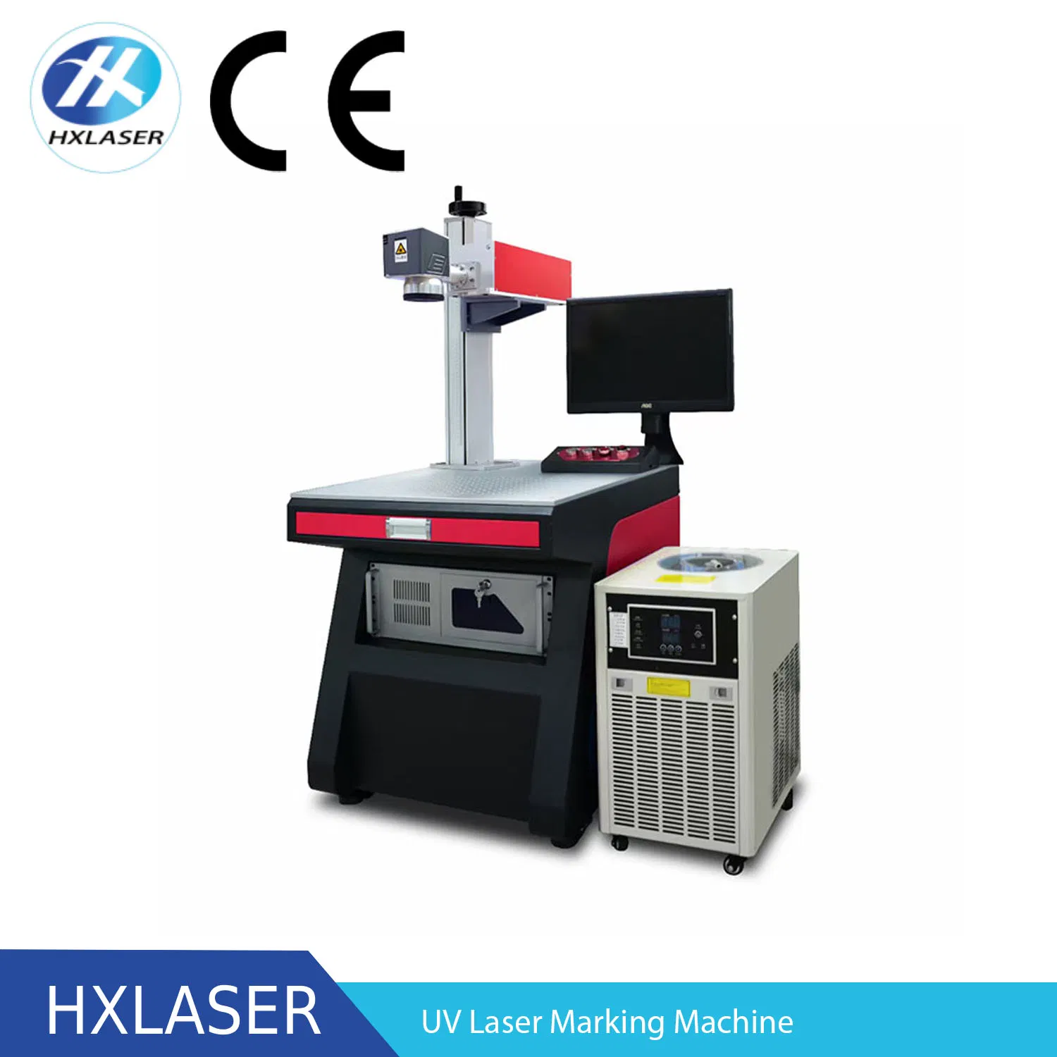 High-Precision UV Laser Marking Machine for Plastic and Glass Items
