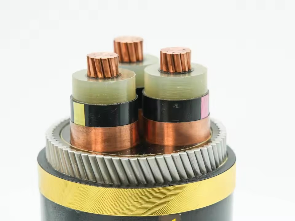 Copper Aluminium Conductor XLPE Insulated High Voltage Power Cable