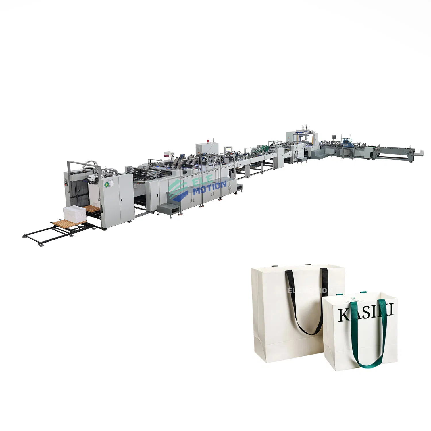 H45t Elemotion High Speed Food Paper Bag Making Machine