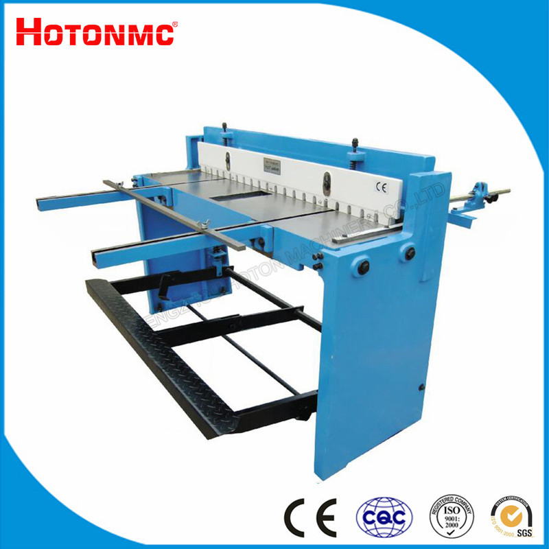 Cisaille à pédale pour tôle (Machine à couper les pieds Q01-1.0X1000 Q01-1.5X1320)